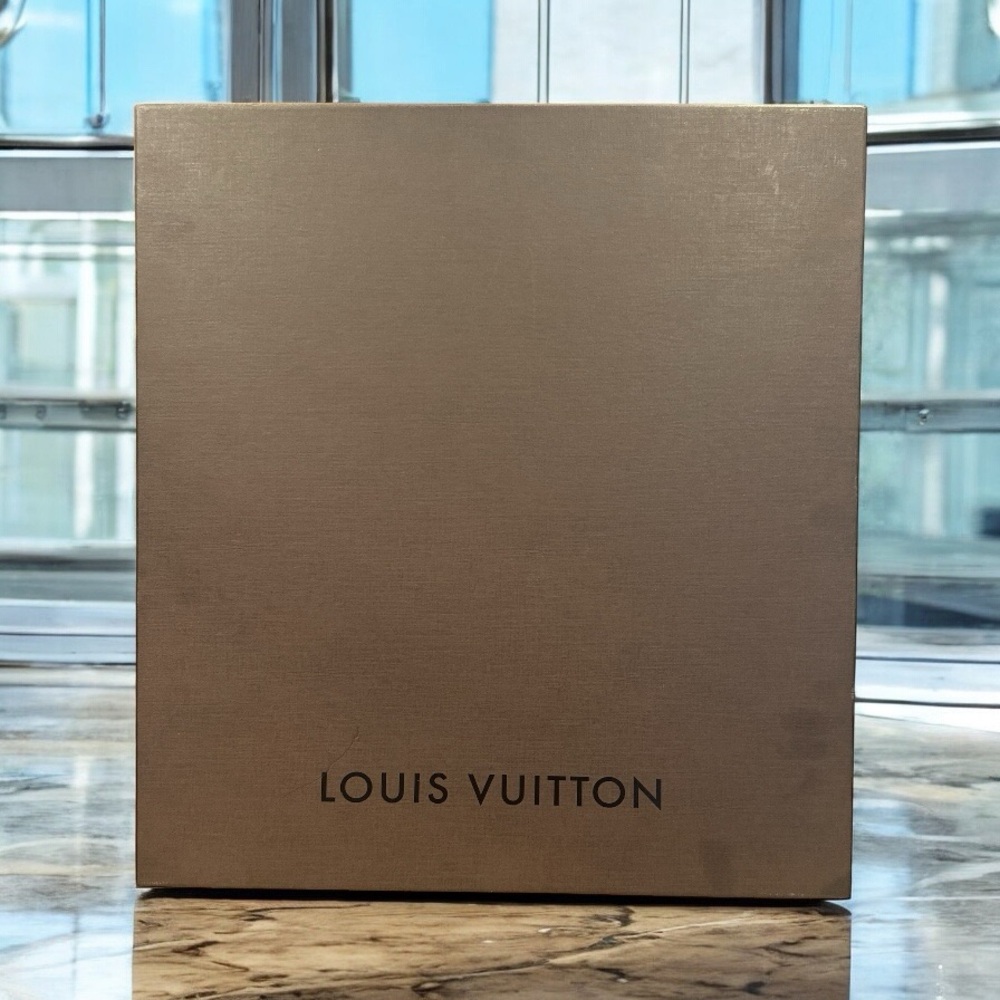 Louis Vuitton Brown Hard Box